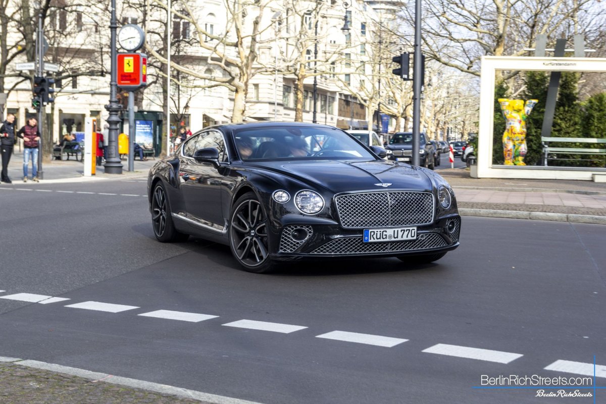 Bentley Continental GT (2018) spotted in Berlin — BerlinRichStreets